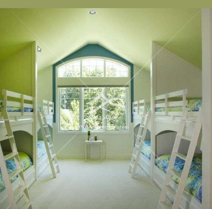 طراحی تخت دو طبقه با ایده جدید